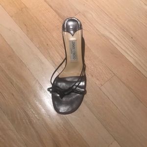 Jimmy Choo Brown Leather Sandals- Size 8 1/2